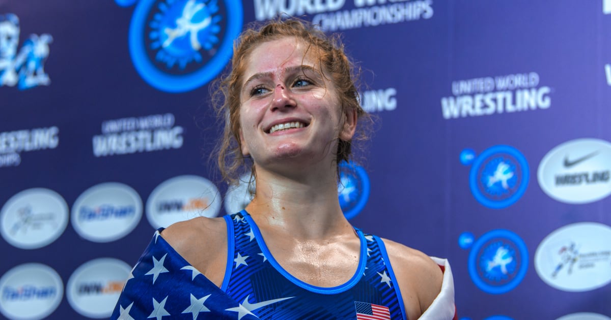 USA Wrestling Amit Elor named the USA Wrestling Athlete of the Week